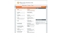 Desktop Screenshot of place-du-cinema.com